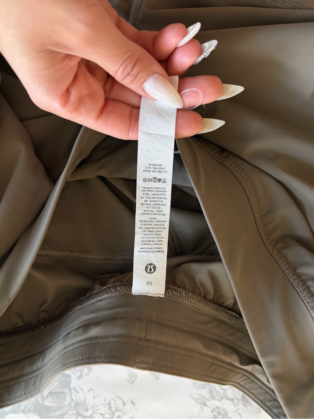 lululemon athletica Olive Green Track Joggers - Picture 5 of 5